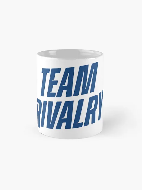 Team Rivalry coffee mug.