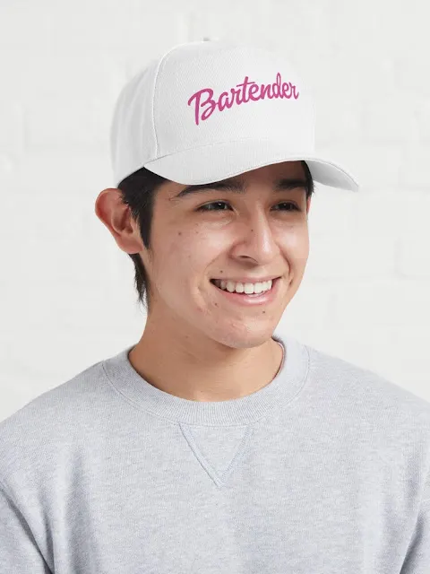 Bartender baseball hat.