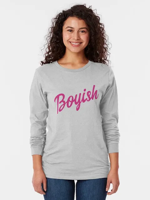 Boyish shirt in magenta