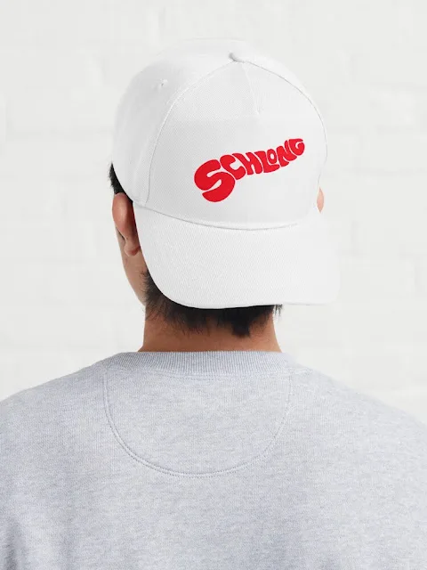 Schlong in a baseball hat.