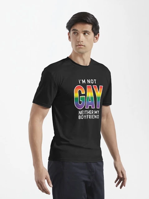 I'm not gay - neither my boyfriend shirts