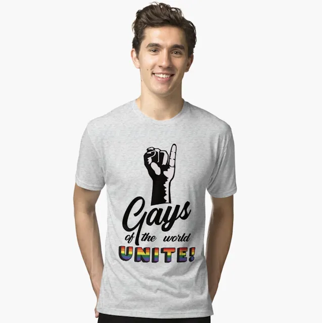 Gays of the World Unite! Queer Solidarity Graphic