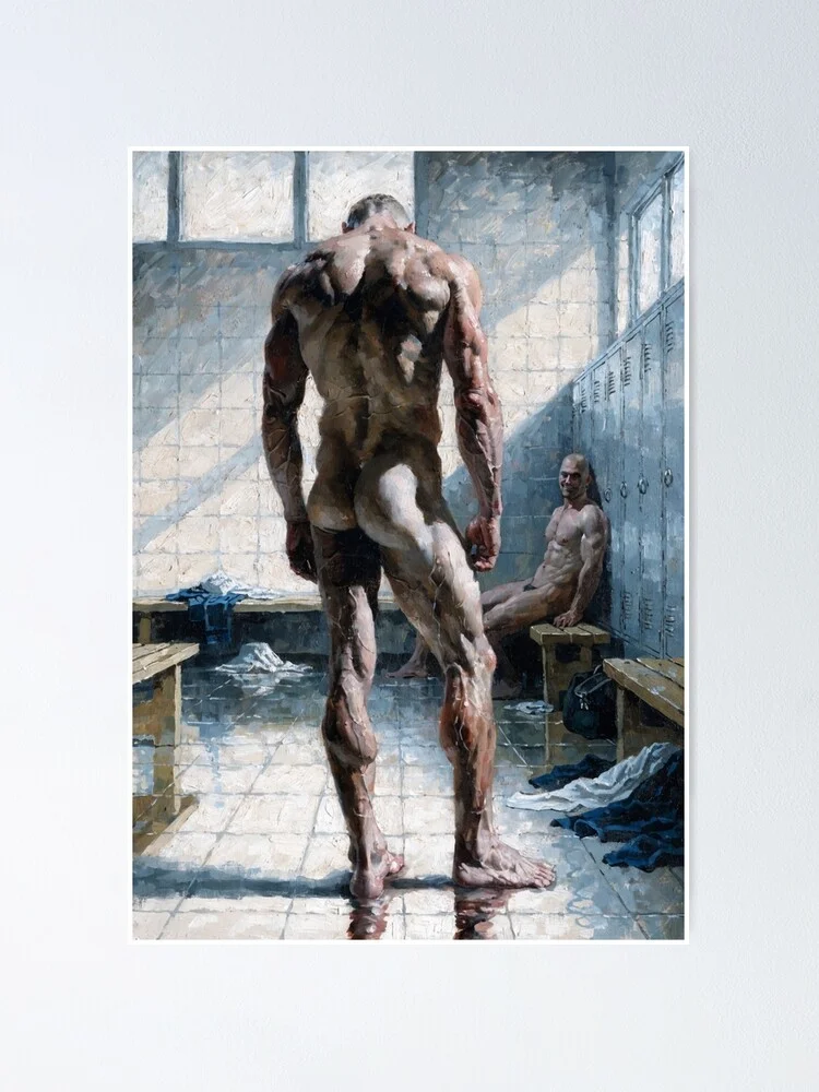 Unveiling Locker Room Tension: Queer Subcultural Art