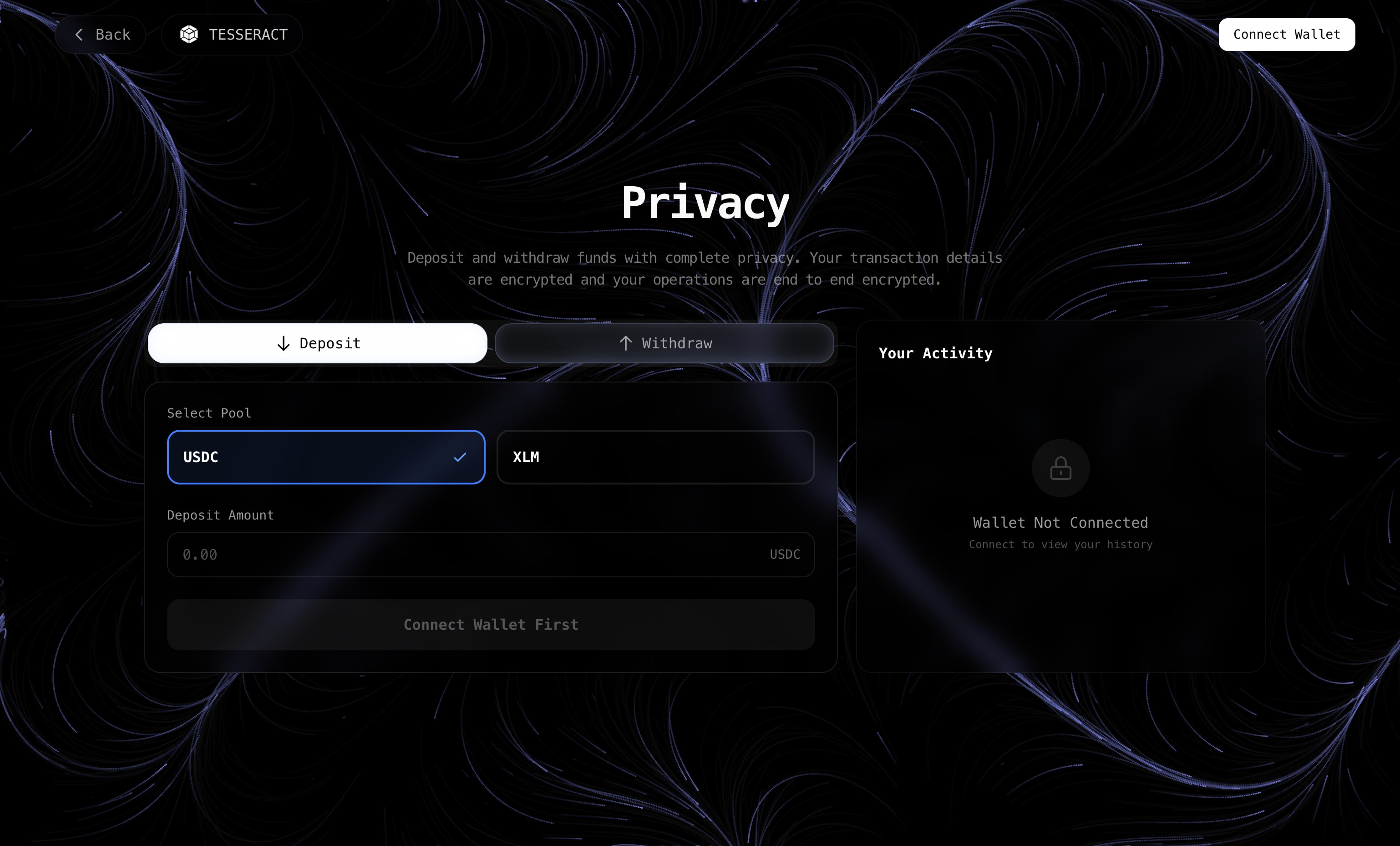 Private payment flow