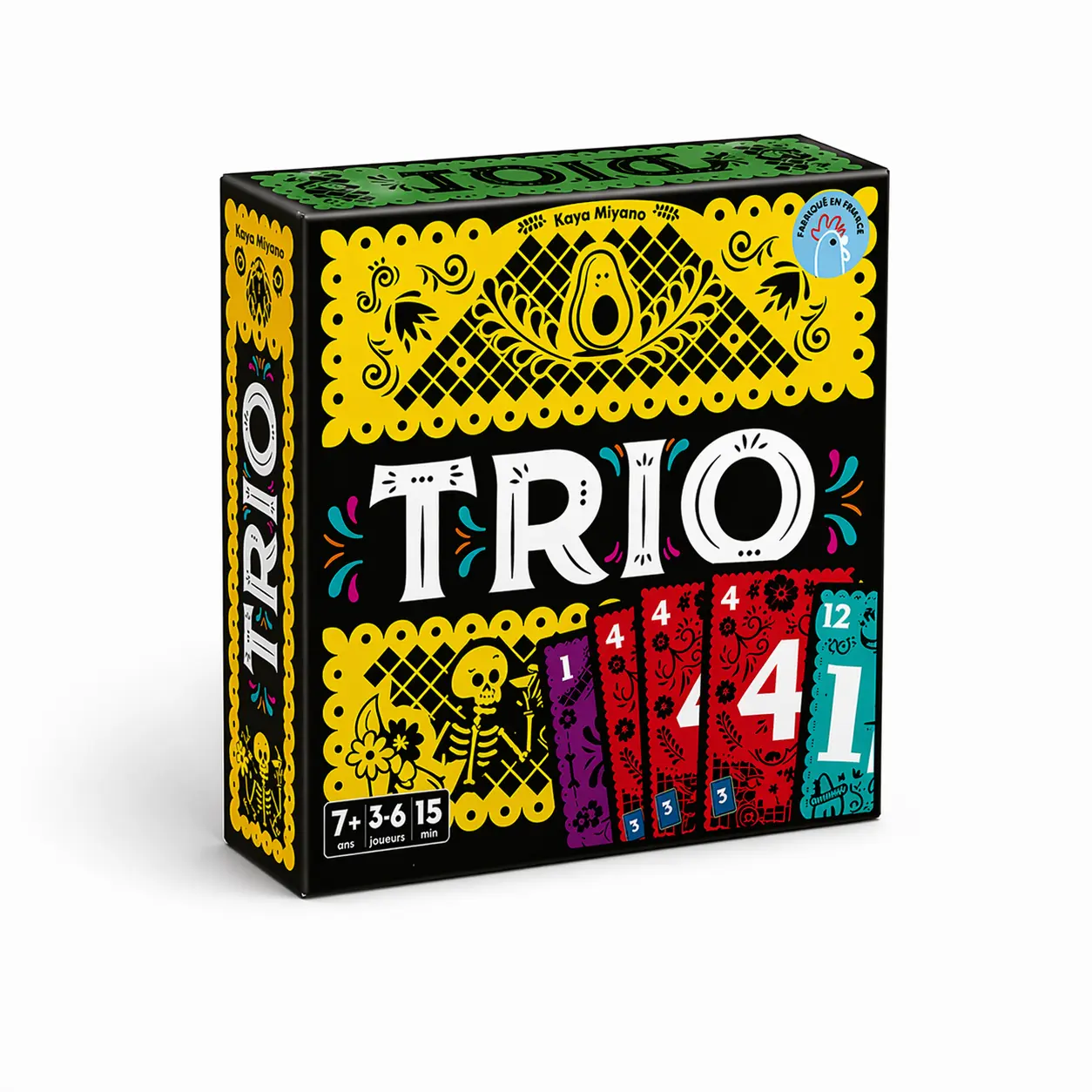 Trio – Jeu de société de cartes stratégique pour soirée entre amis
