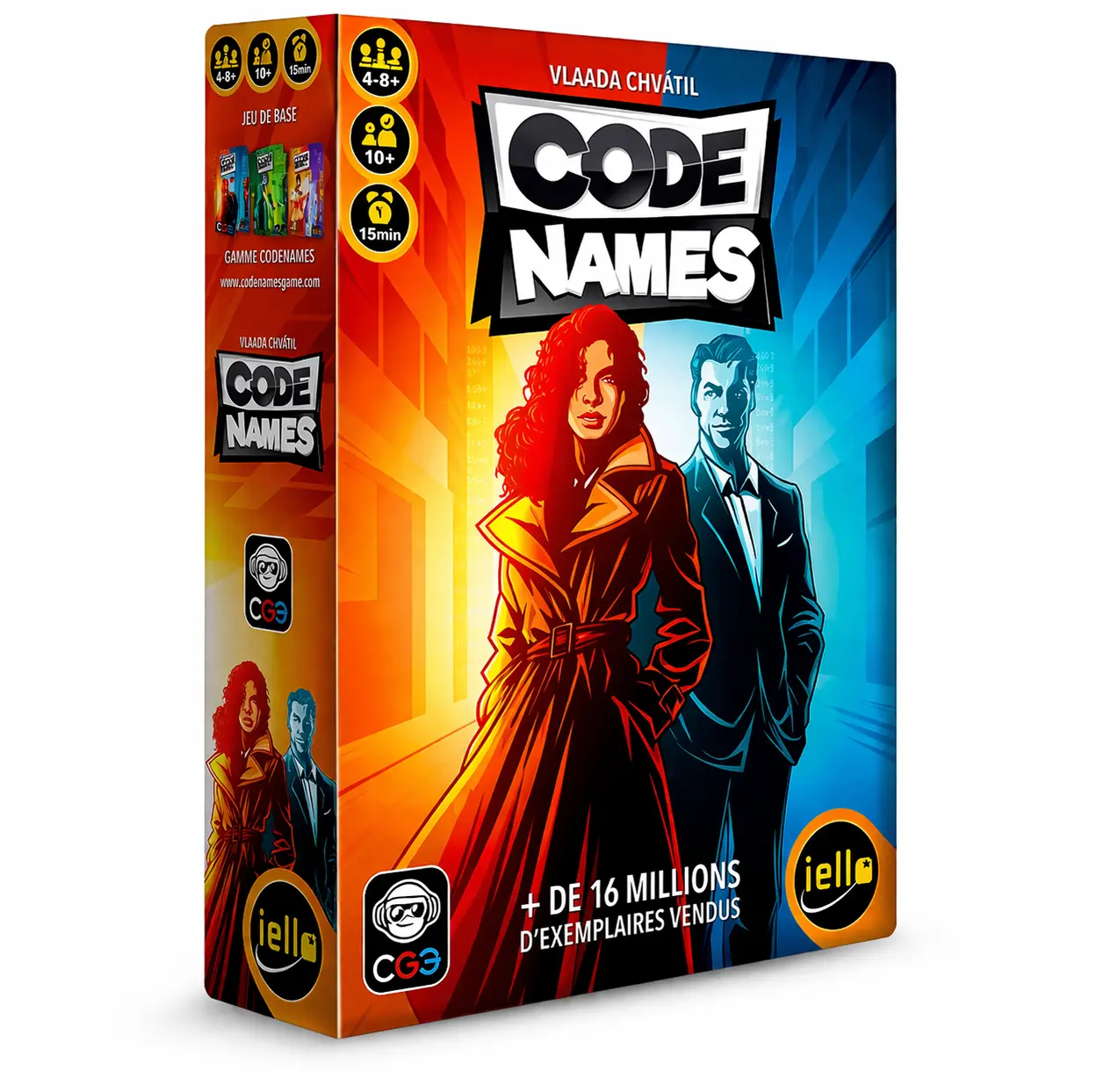 Code Names – Jeu d’ambiance en équipe et association de mots