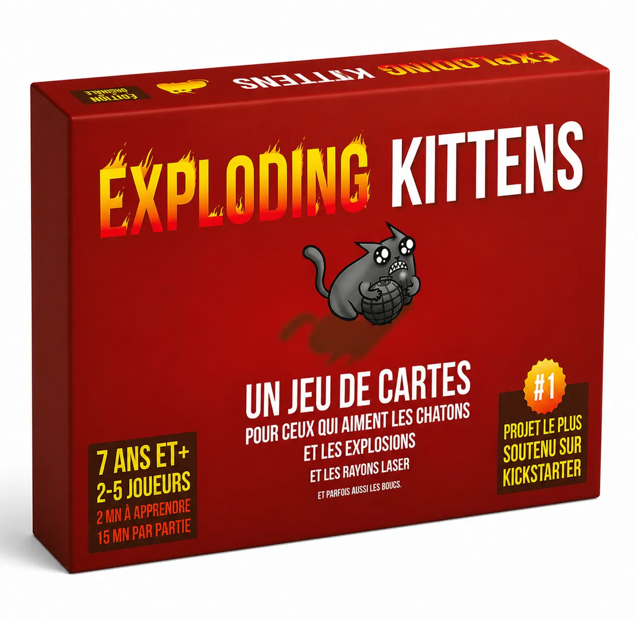 Exploding Kittens – Jeu de société de cartes fun et rapide