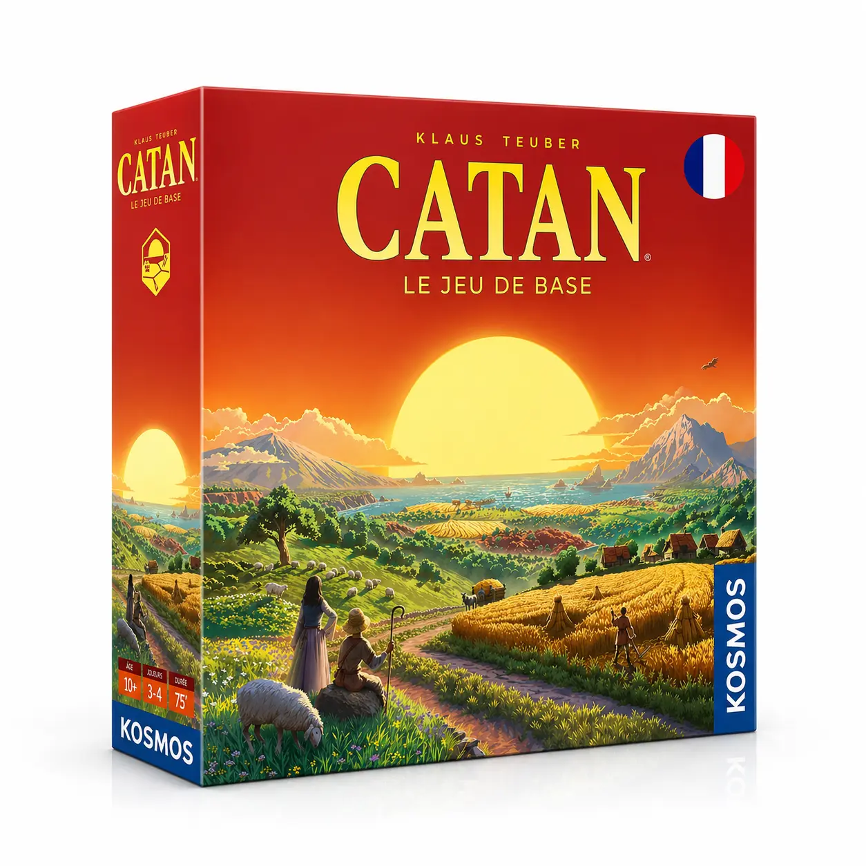 Catan – Jeu de stratégie et gestion de ressources (version française)