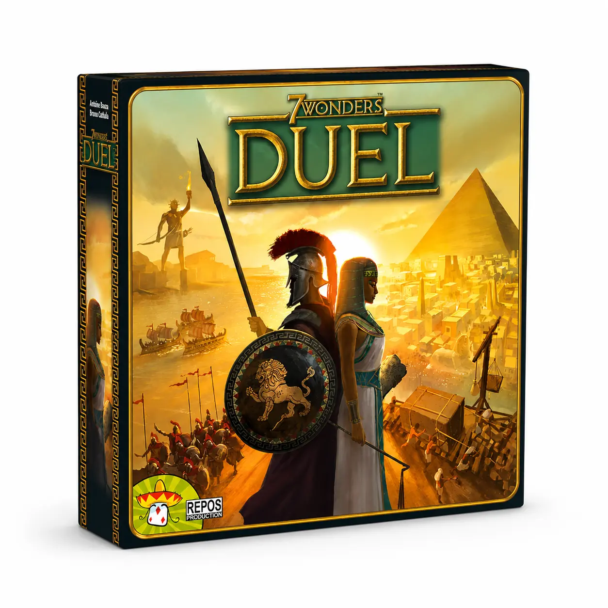 7 Wonders Duel – Jeu de stratégie pour 2 joueurs