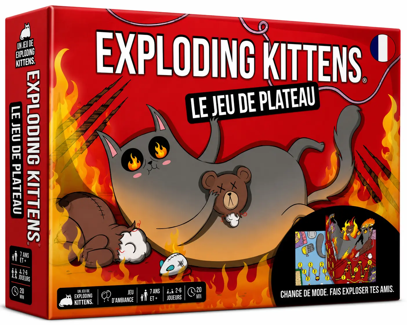 Exploding Kittens – Le Jeu de Plateau (Version Française)