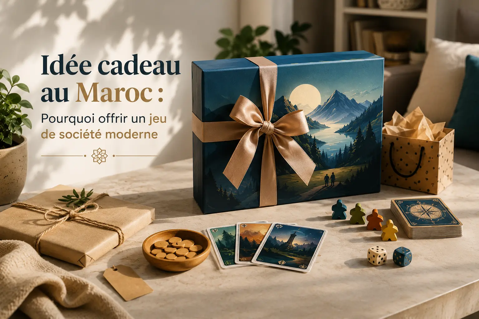 Idée cadeau au Maroc : pourquoi offrir un jeu de société moderne