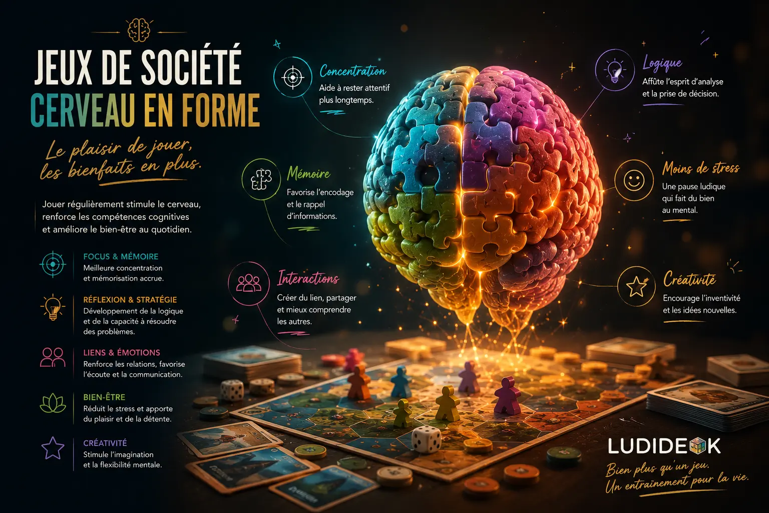 Pourquoi les jeux de societe sont bons pour le cerveau — Dossier