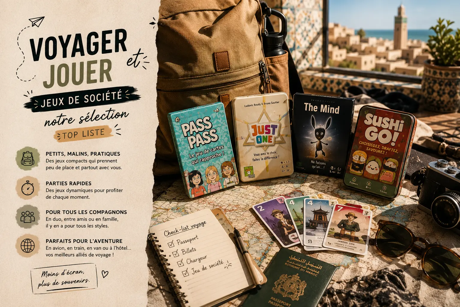 Jeux de societe de voyage : notre selection — Top liste