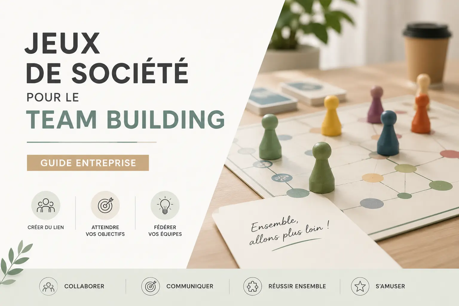 Jeux de societe pour le team building — Guide entreprise
