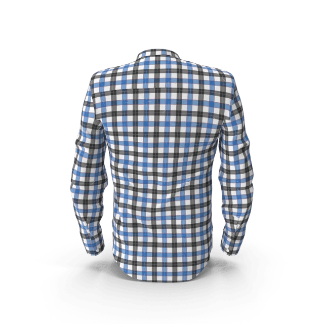Blue & Black Check Shirt, photo 3