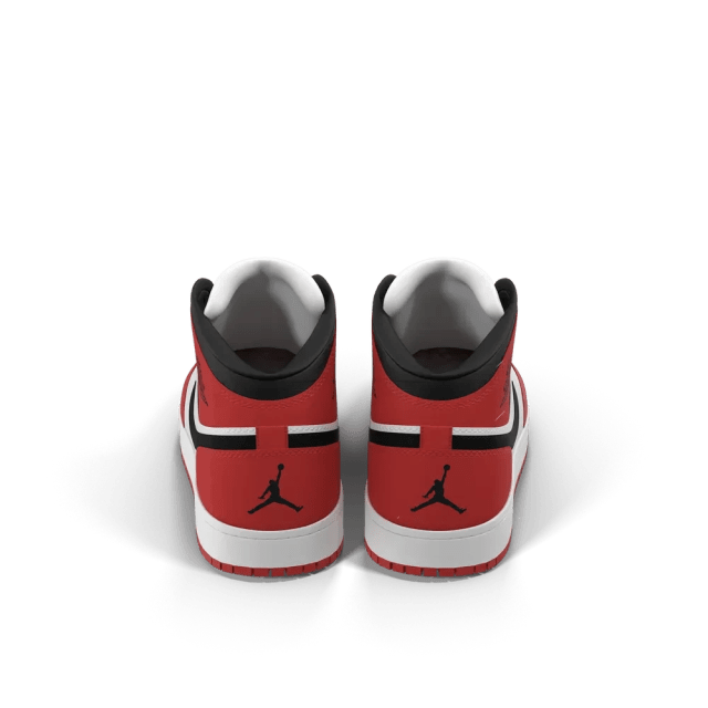 Nike Air Jordan 1 Red And Black, photo 3