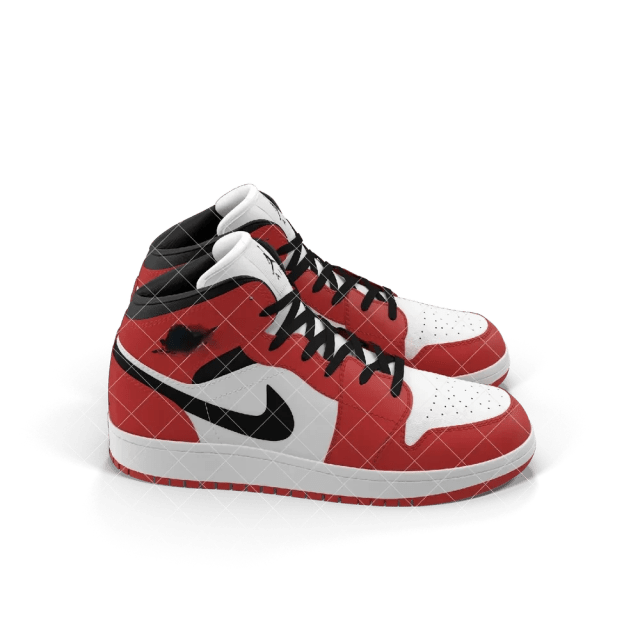 Nike Air Jordan 1 Red And Black, photo 4