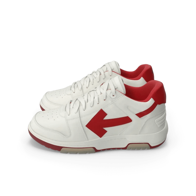 Sports Sneakers Off White Red, photo 2
