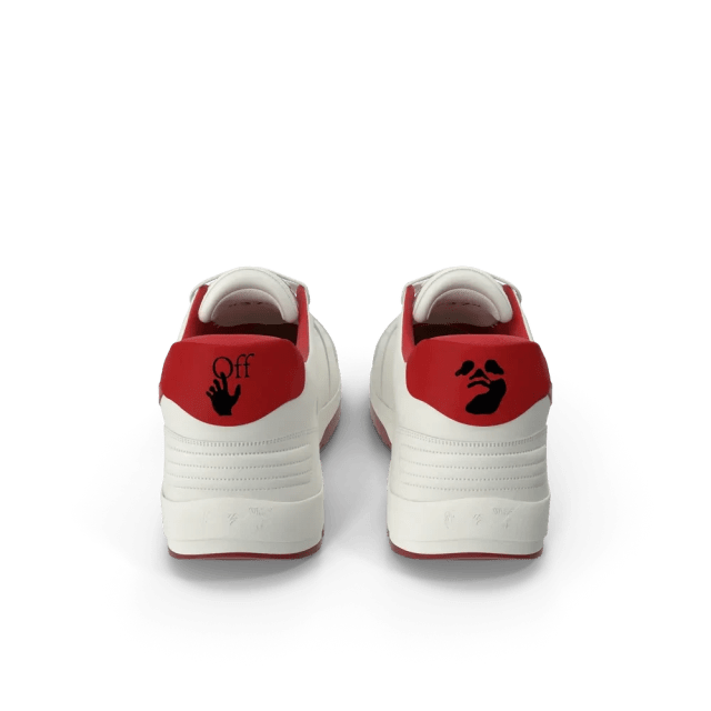 Sports Sneakers Off White Red, photo 3