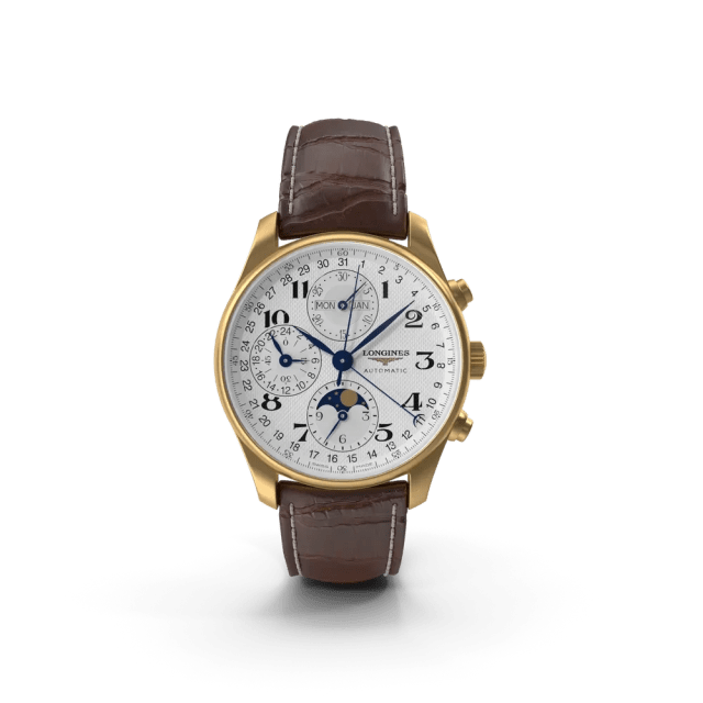 Brown Leather Belt Watch
