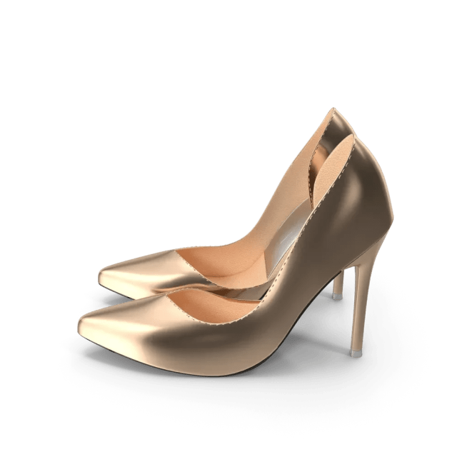 Golden Shoes Woman, photo 2
