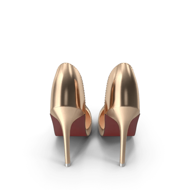 Golden Shoes Woman, photo 3