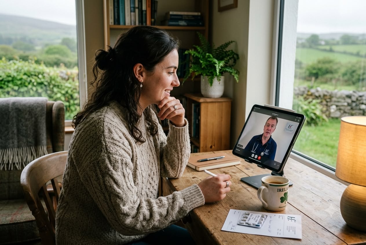 Mental Health Support in Ireland: Can You Get Therapy & Medication Through an Online GP?