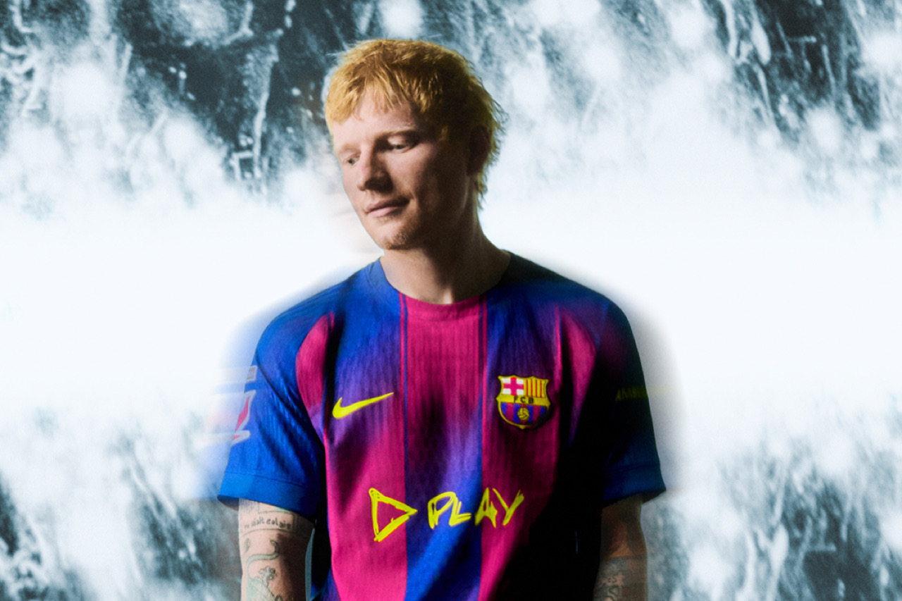 Maglia Barcellona 25/26 x Ed Sheeran: L'Incontro Epico tra Calcio e Musica su Goal-Mania