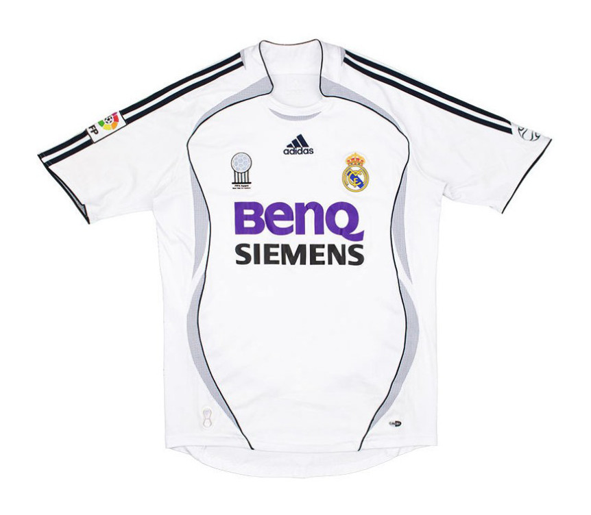 Maglia Real Madrid 2006/07 Home: Rivivi la Storia dei Blancos su Goal-Mania.it