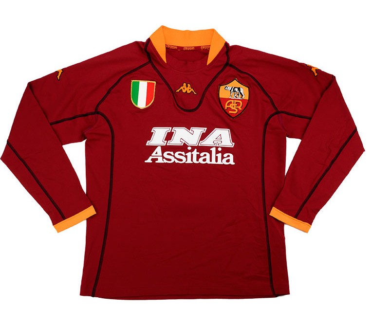 Maglia Roma 2001/02 Away: Un Classico Attuale per il 2025/26