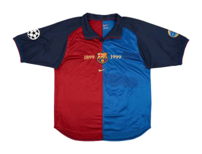 Maglia Barcellona 1999/00 Home 100 years