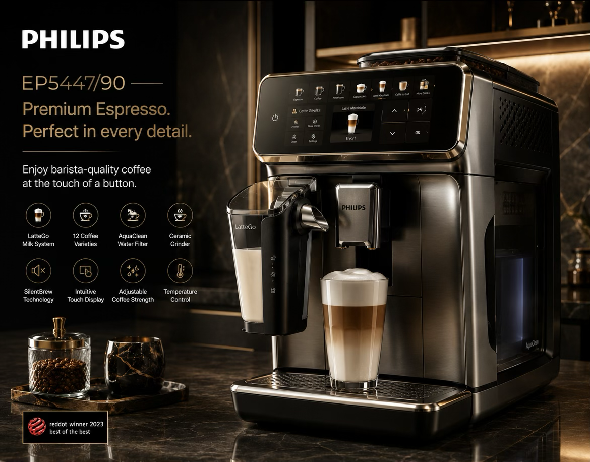 Hadiah Percuma Philips Mesin Kopi Espresso