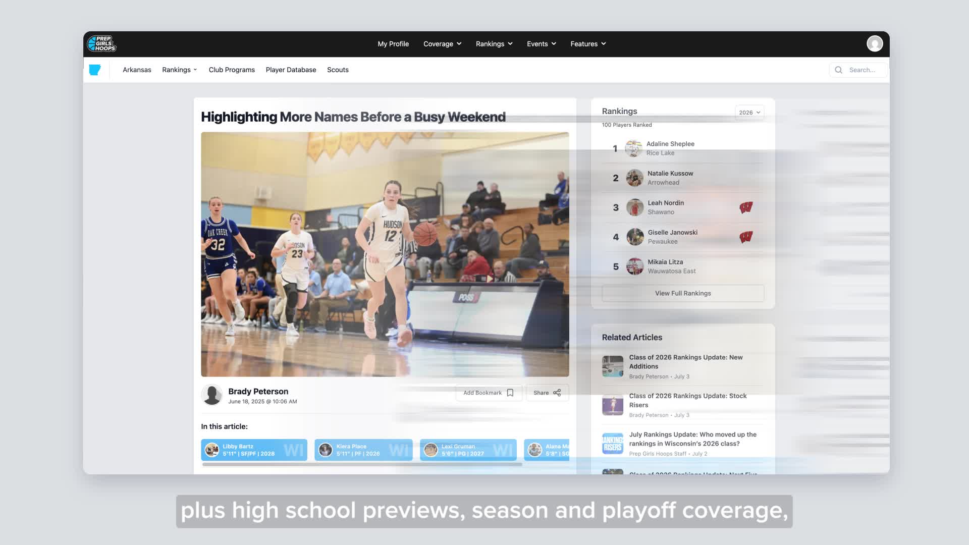 Maximize Your Exposure with Prep Girls Hoops+