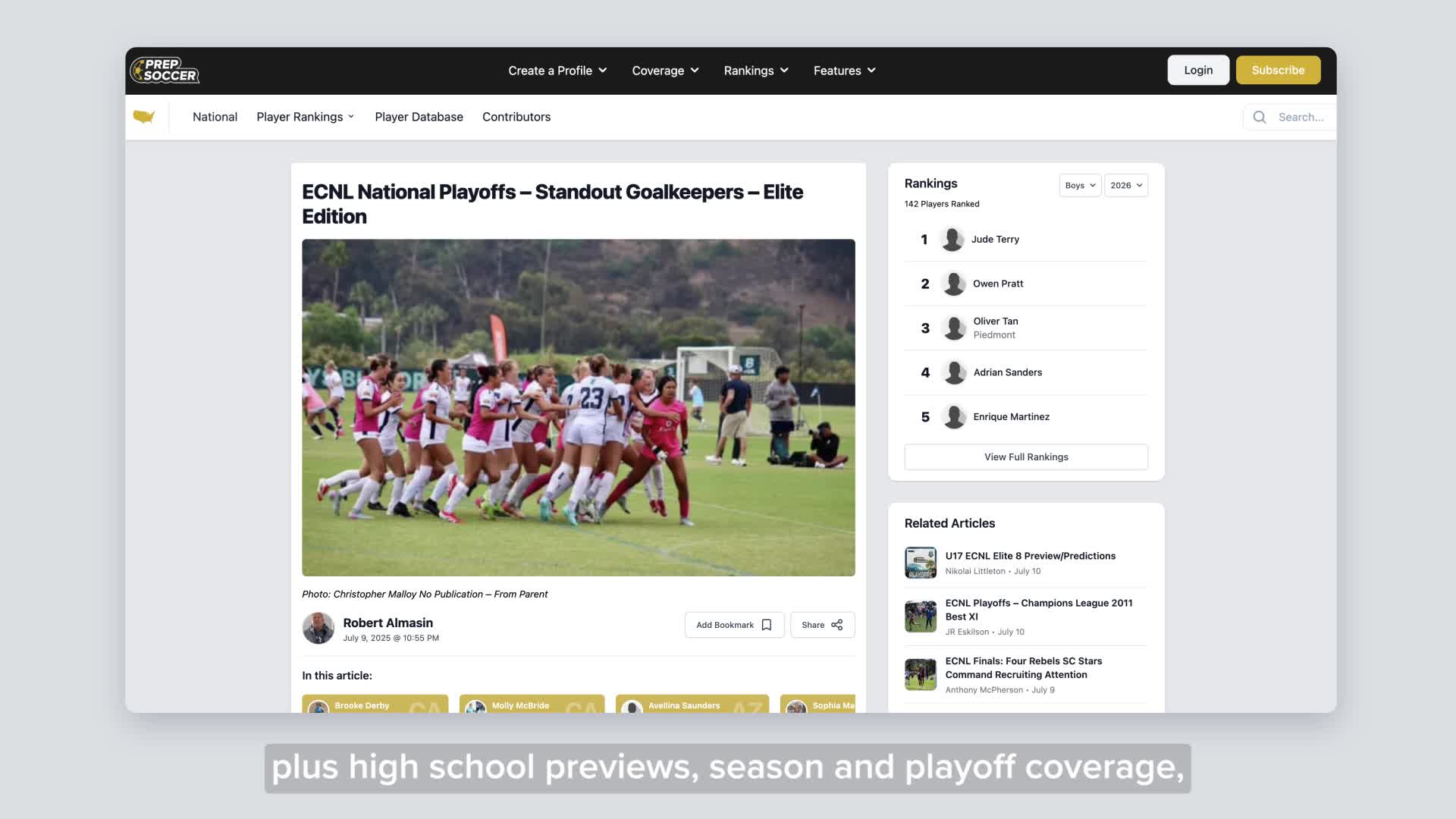 Maximize Your Exposure with Prep Soccer+