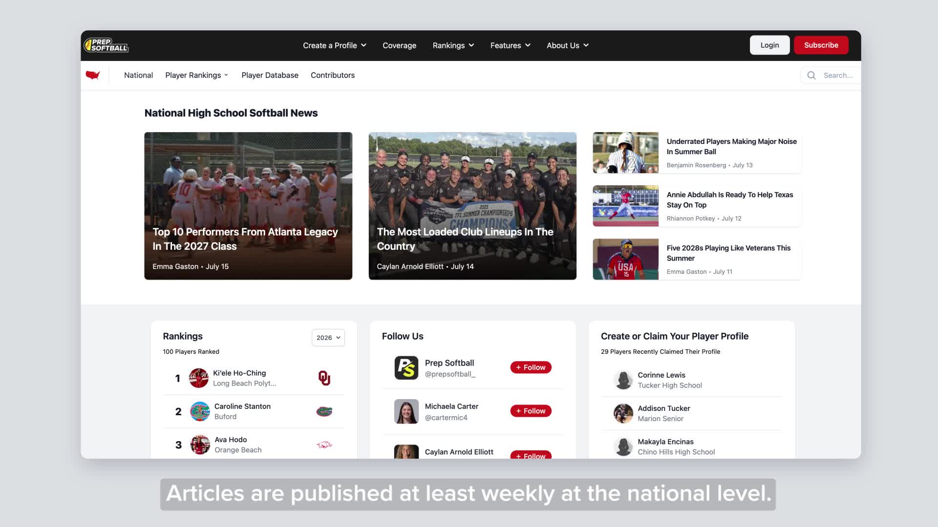 Maximize Your Exposure with Prep Softball+