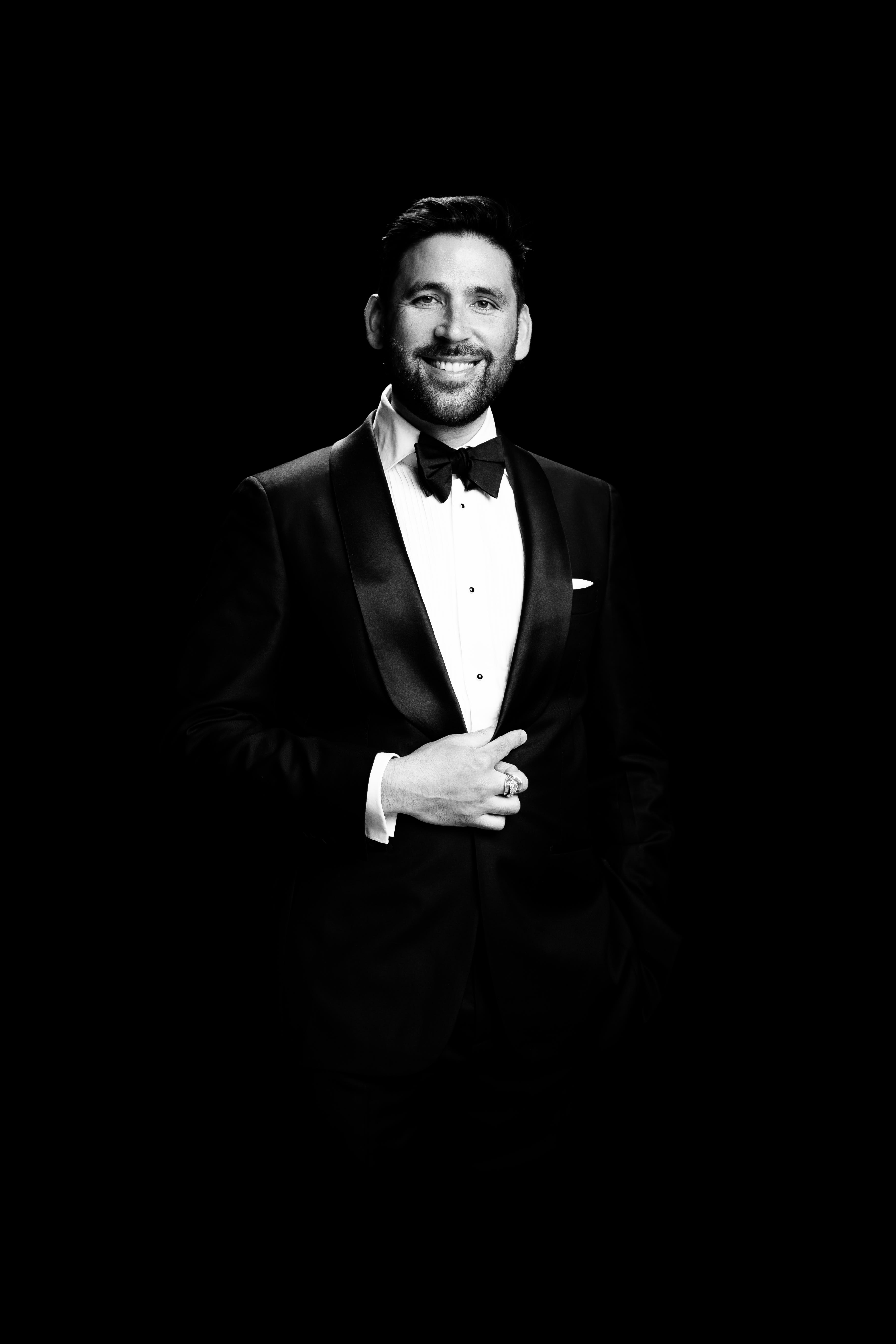 Rolando Guy in an editorial portrait for the Opera Gala programme