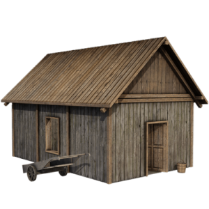 Medieval Wooden House - medieval wooden house, medieval texture