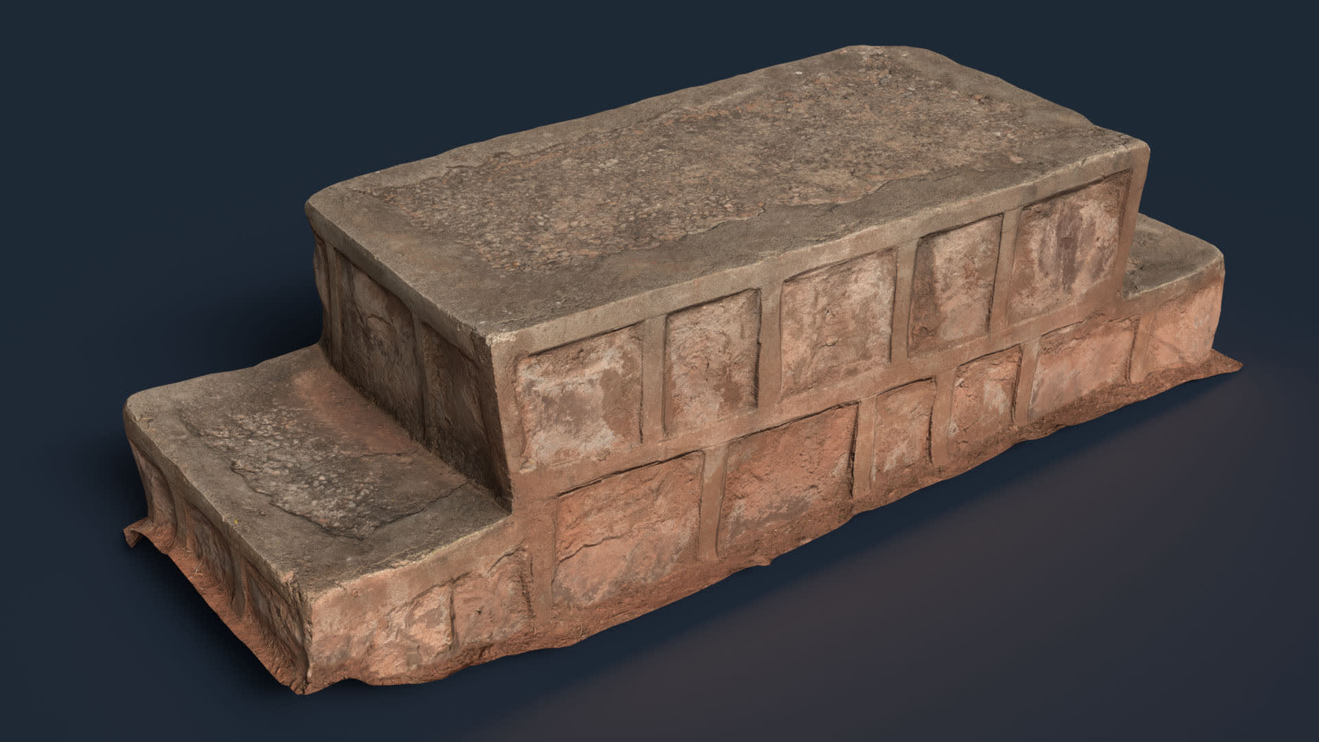 Concrete Road Block - concrete road block, concrete texture preview image