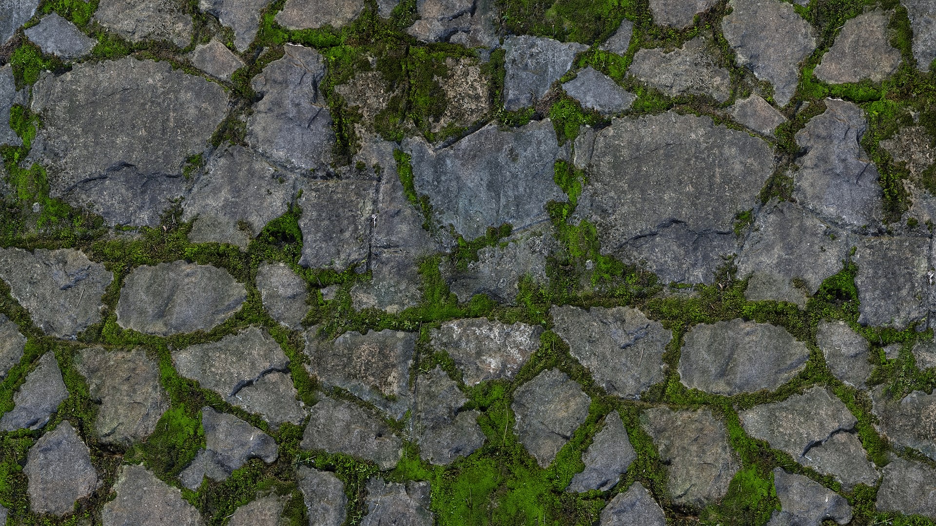 Mossy Stone Wall - mossy stone wall, mossy texture preview image