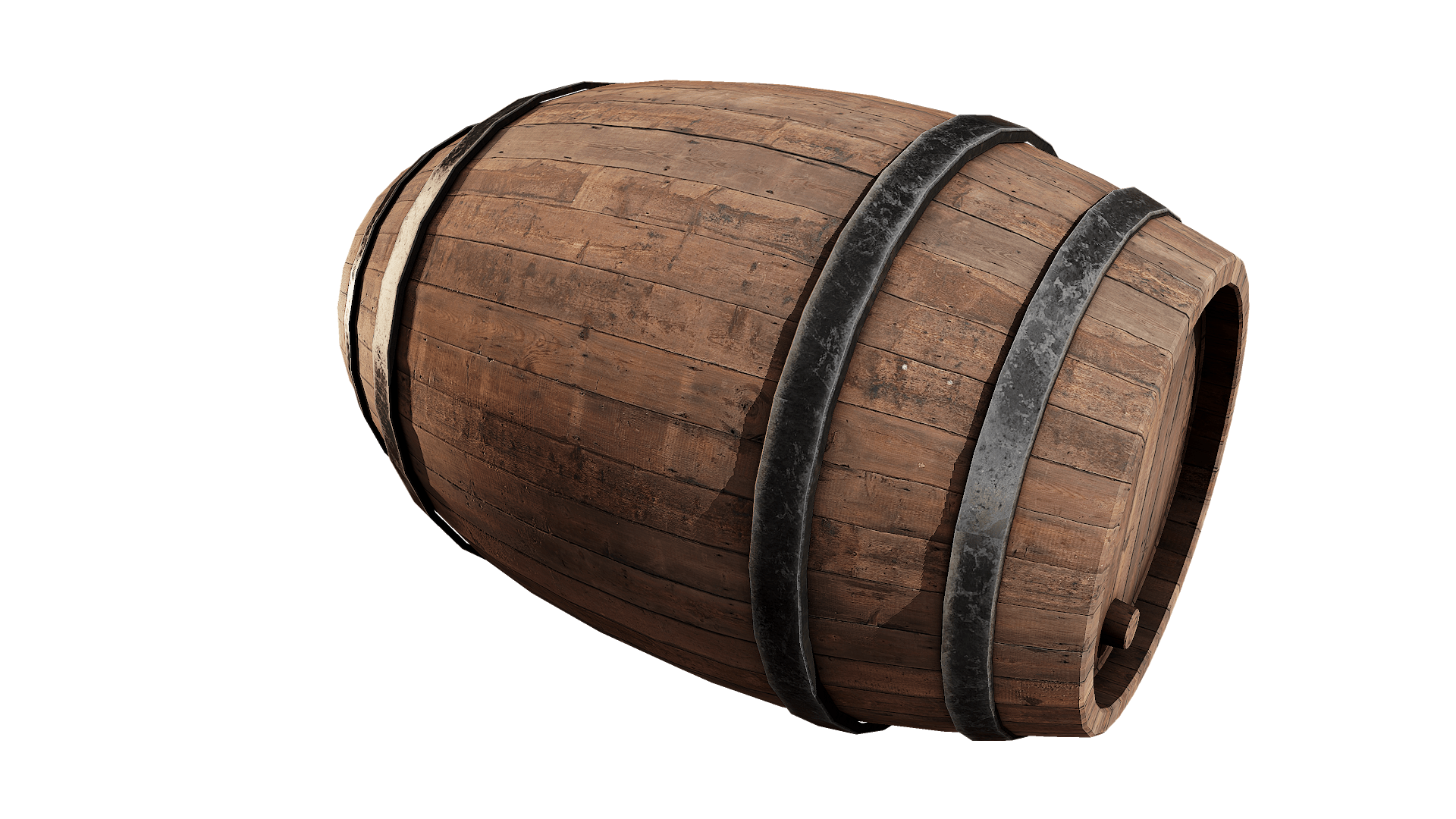 Wooden Barrel - wooden barrel, wooden texture preview image