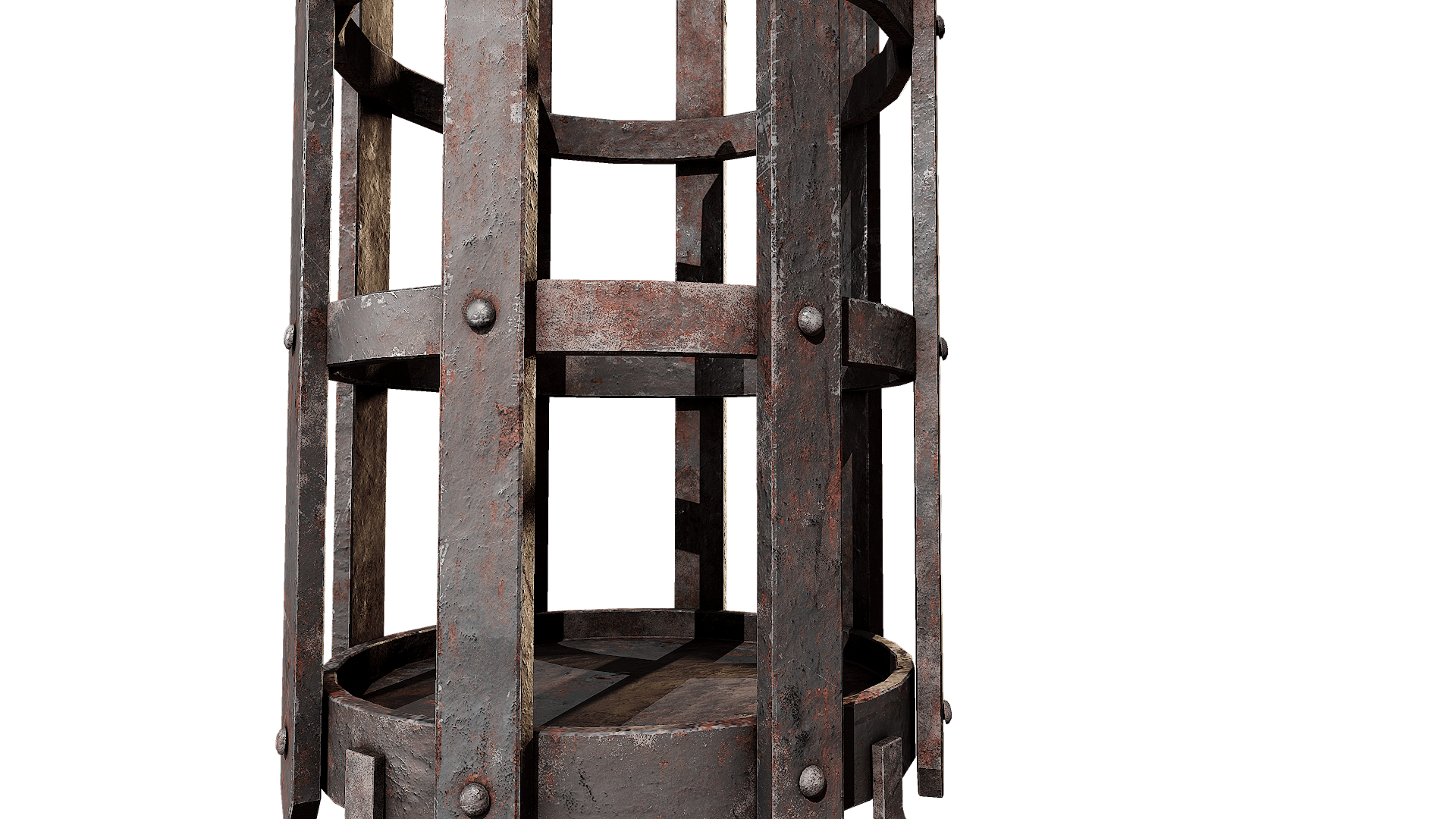 Medieval Iron Brazier - medieval iron brazier, medieval texture preview image