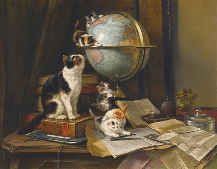 gatos en el arte