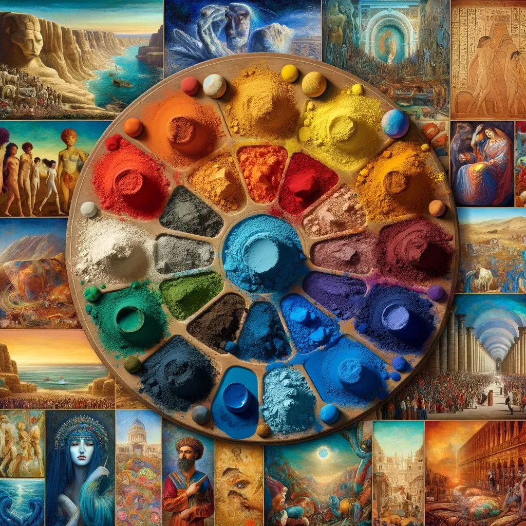 pigmentos en la historia el arte