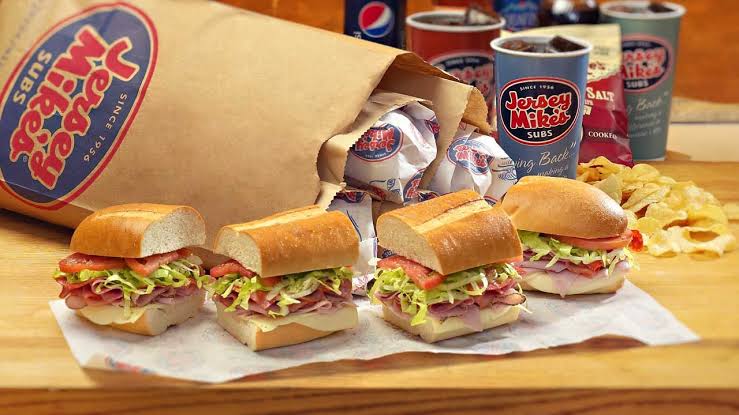 Jersey Mike's Catering menu