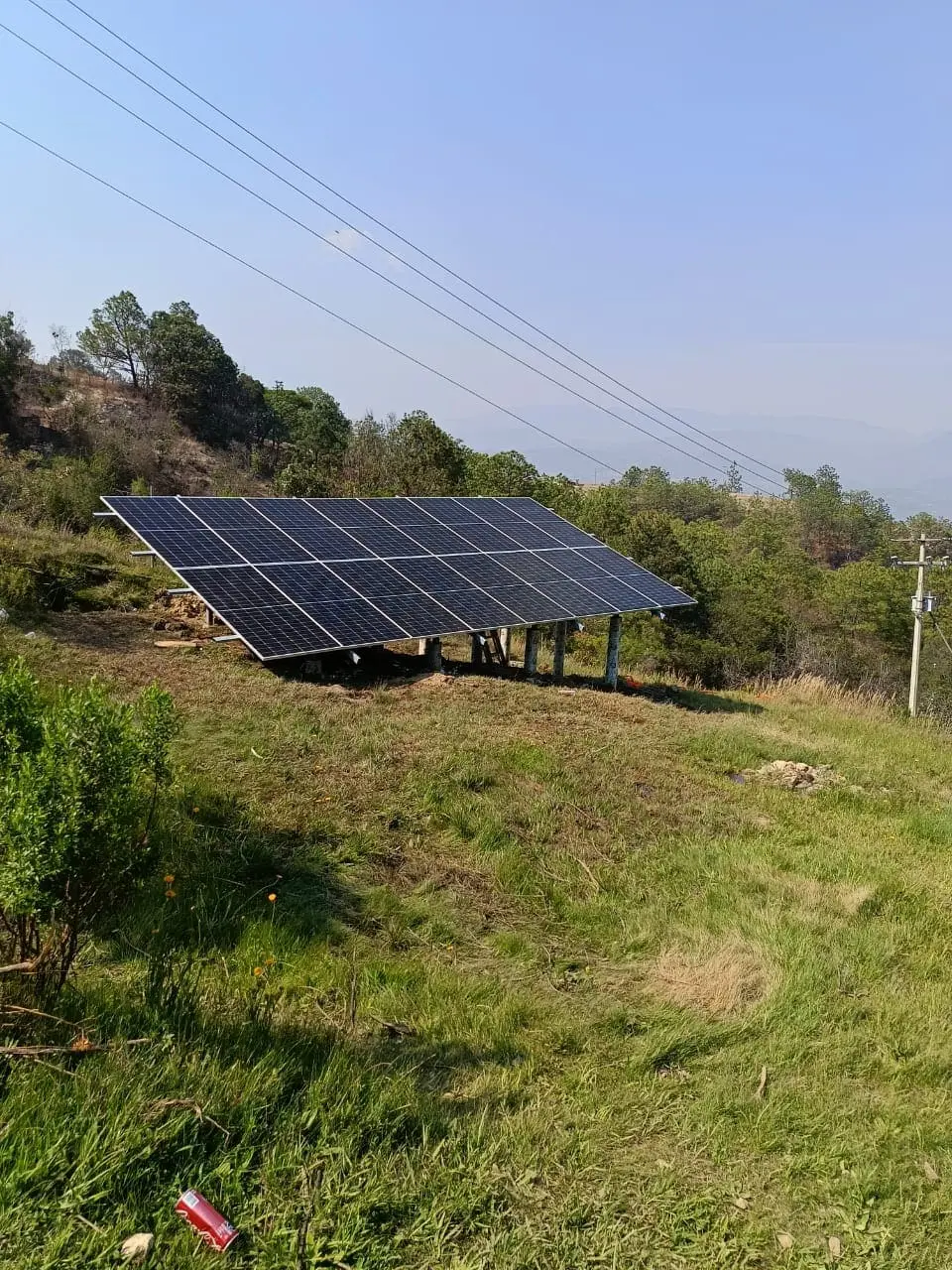 Instalación profesional de sistema fotovoltaico en Oaxaca por SolaresBYM