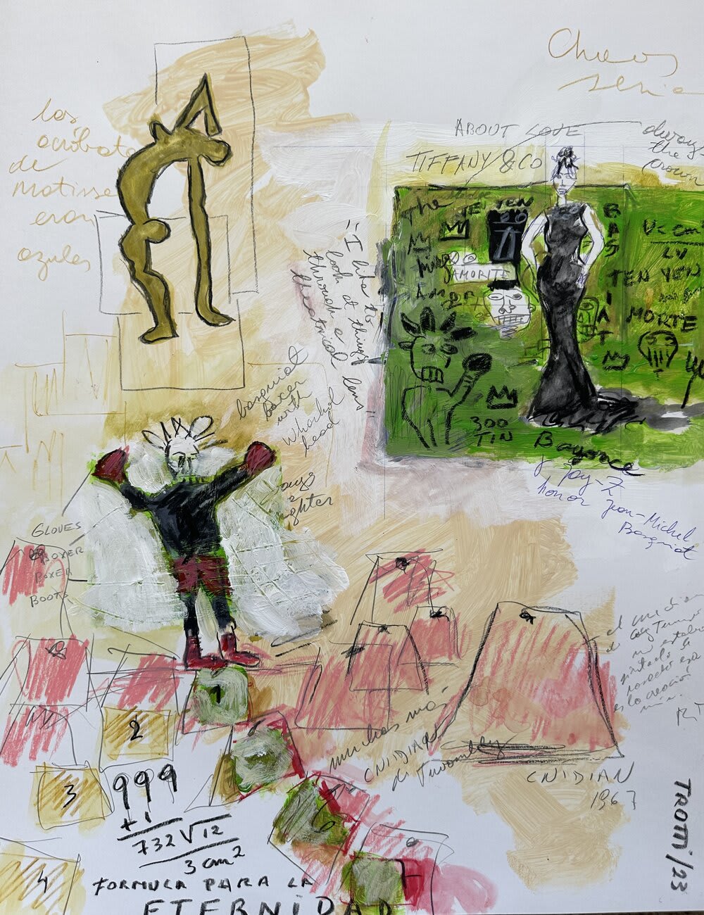 Matisse and Basquiat. 