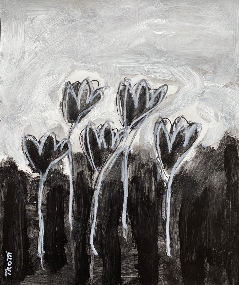 Flowers B&W 12