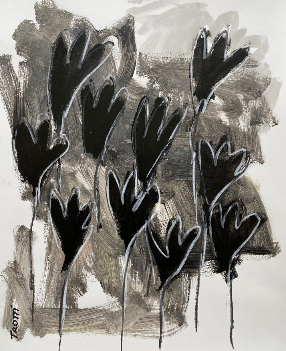 Flowers B&W 14