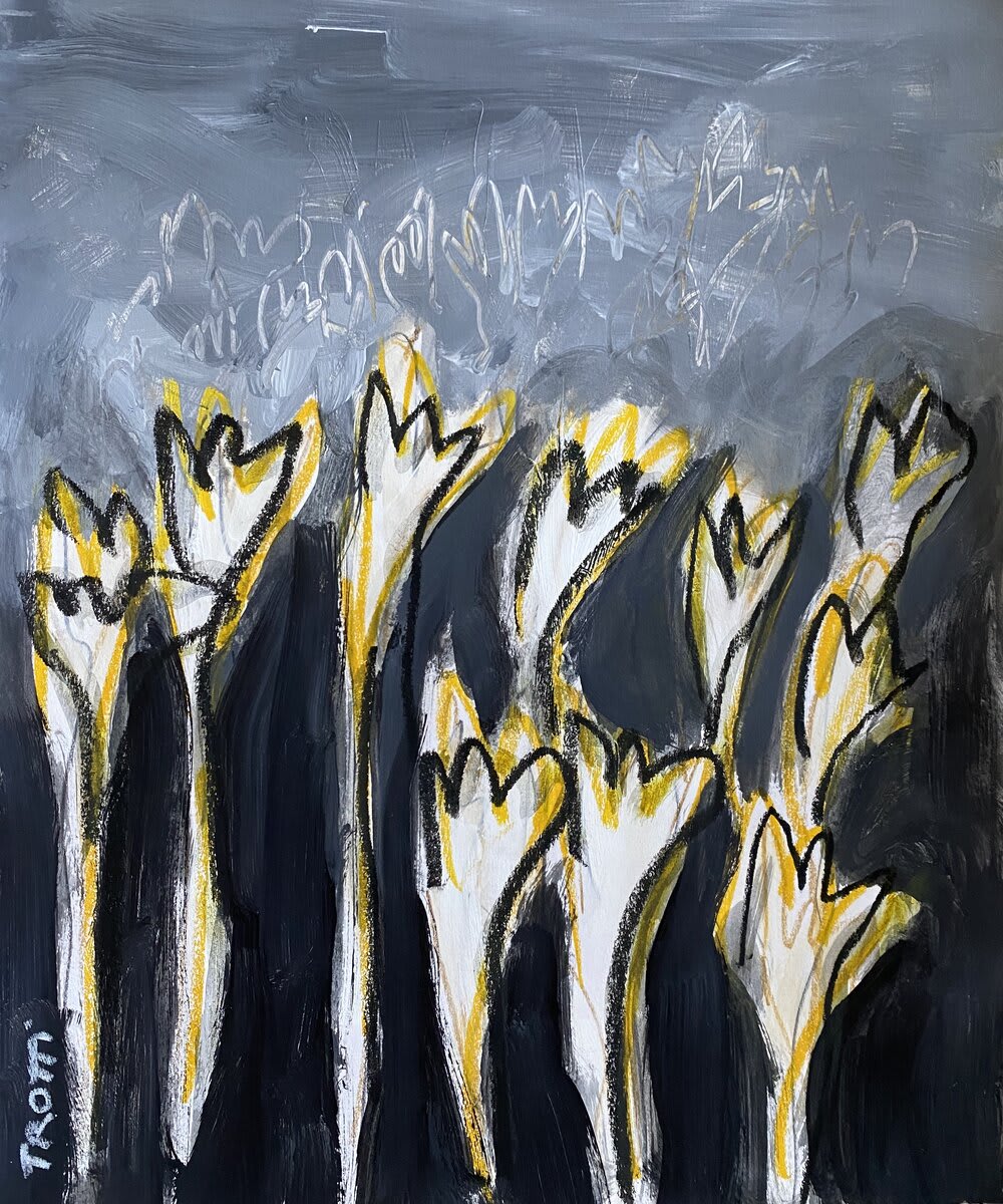 Flowers B&W 19