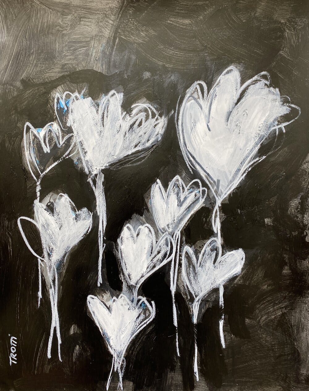 Flowers B&W 3